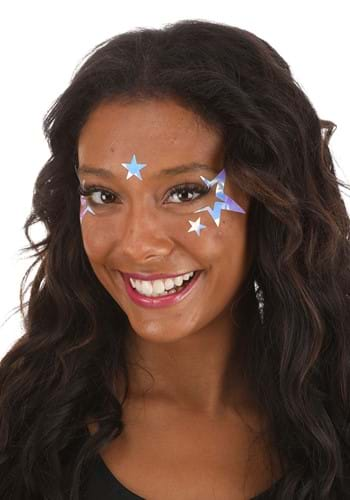 JamStar Holographic Face Decals in Electric Opal