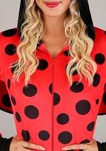 Women's Ladybug Costume Romper Alt 3