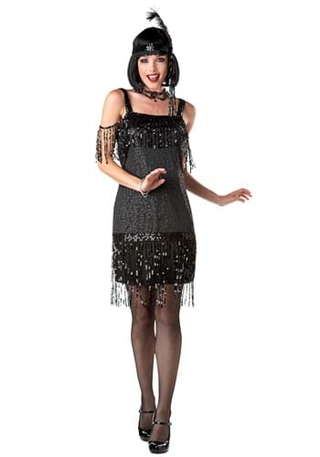 Women's Adult Red Va-Va Voom Flapper Costume