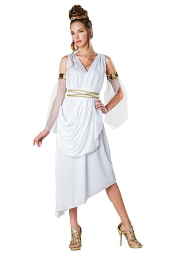 Women's Deluxe Athenian Greek Goddess Dress Costume - Gold Dress +Cloak 2  Piece Outfits for Halloween Egyptian Cosplay