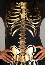 Women's Gilded Skeleton Dress Costume Alt 2
