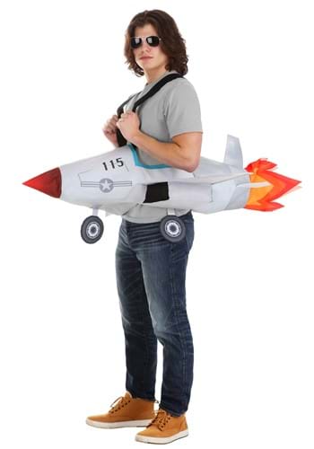 Adult Ride-In Fighter Jet Costume
