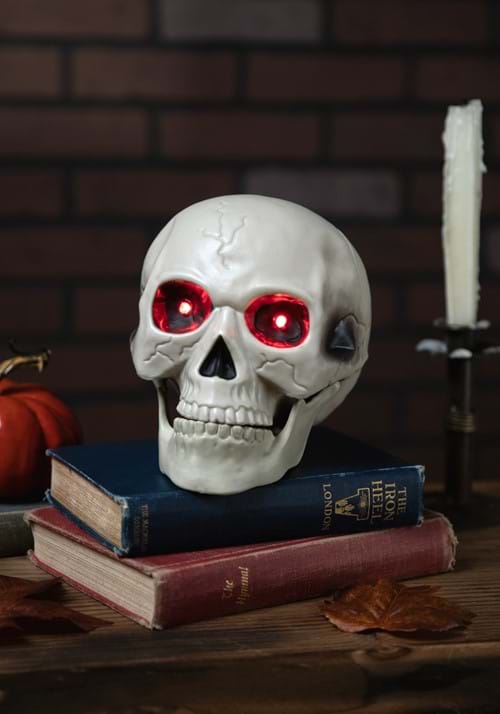 Glowing Skull Decoration