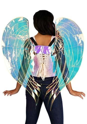 Iridescent Angel Wings