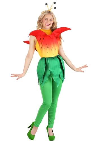 Adult Tiger Lily Flower Costume