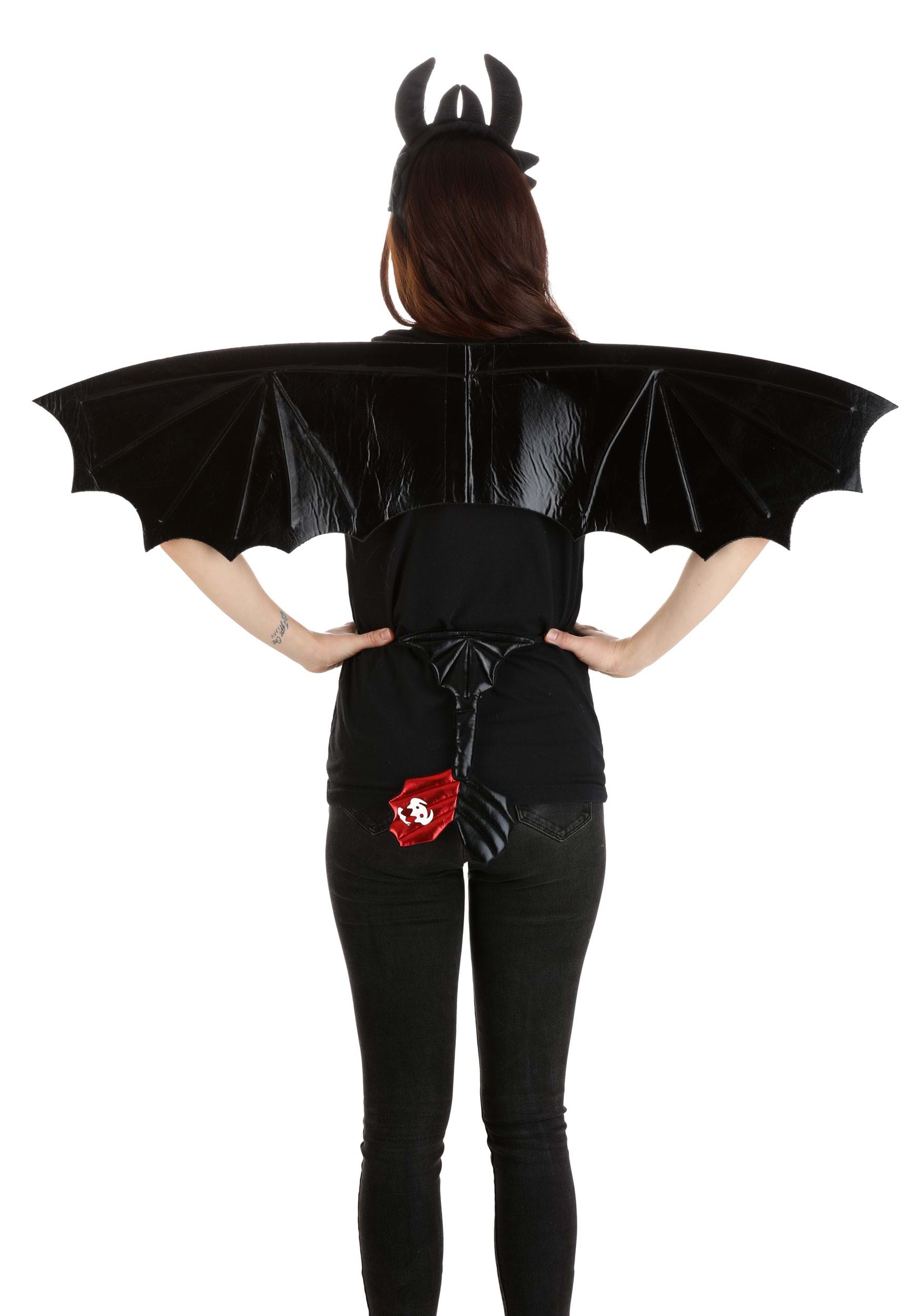 How To Train Your Dragon Toothless Fancy Dress Costume Accessory Kit