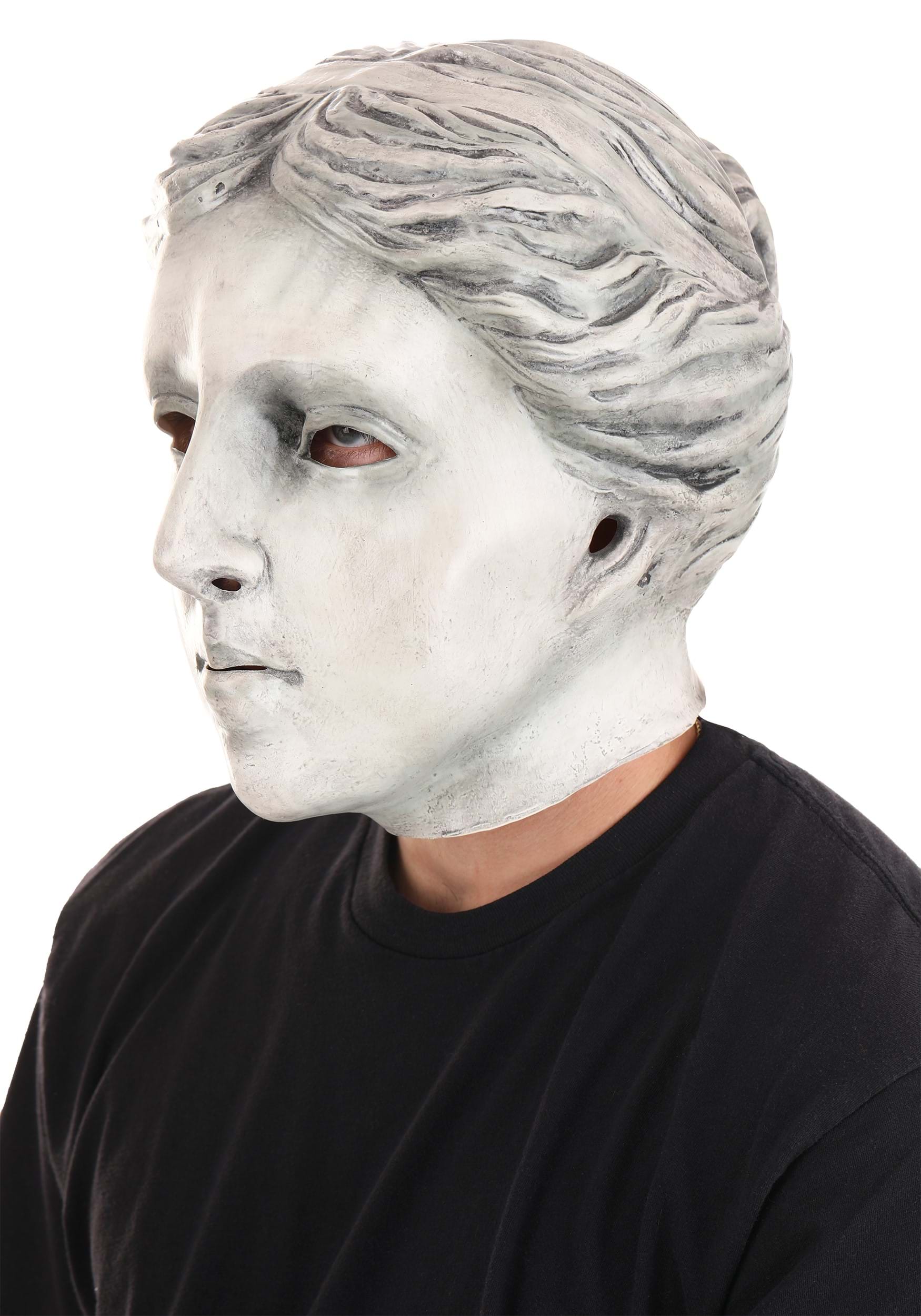 Scary Sullen Statue Mask