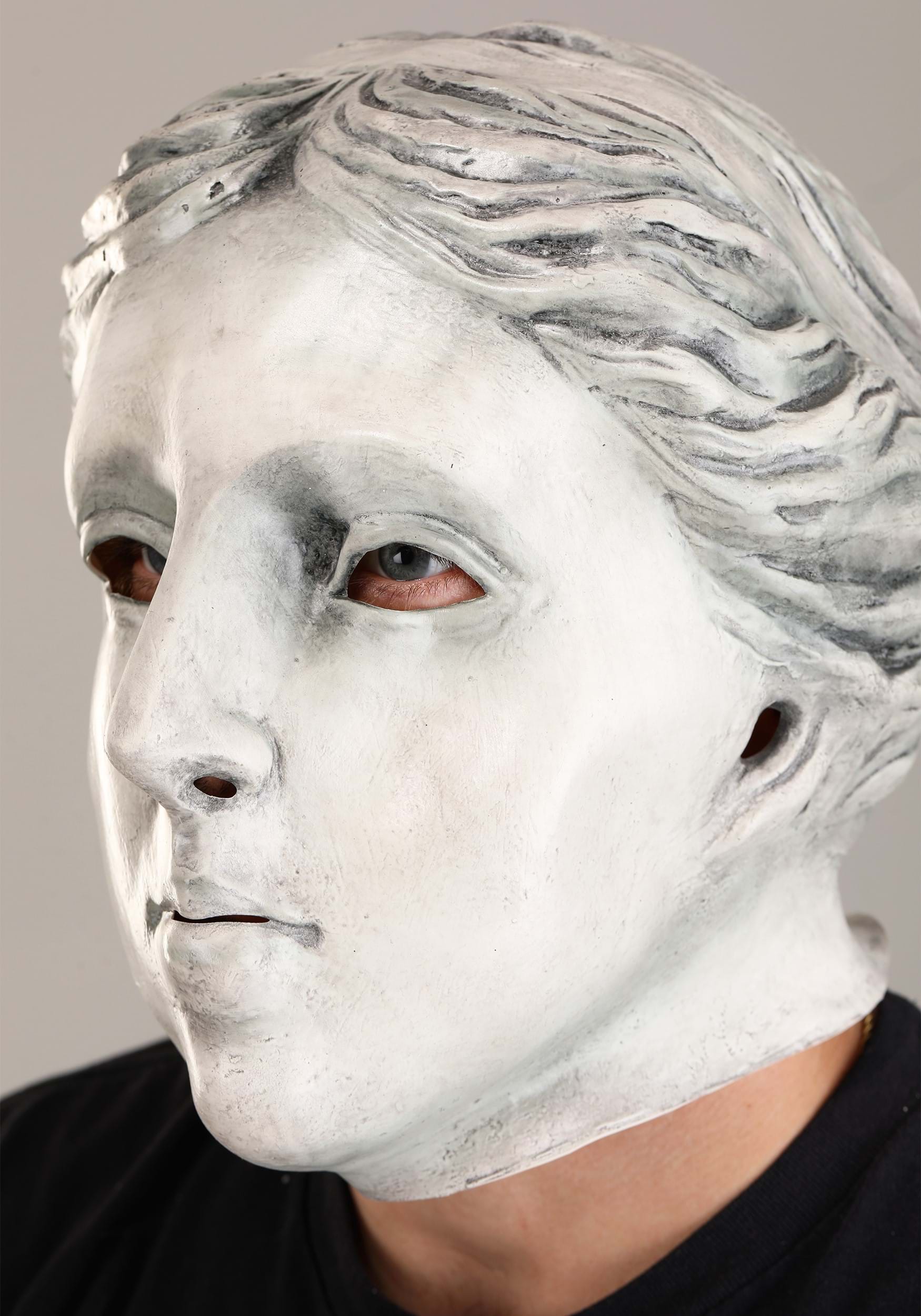 Scary Sullen Statue Mask