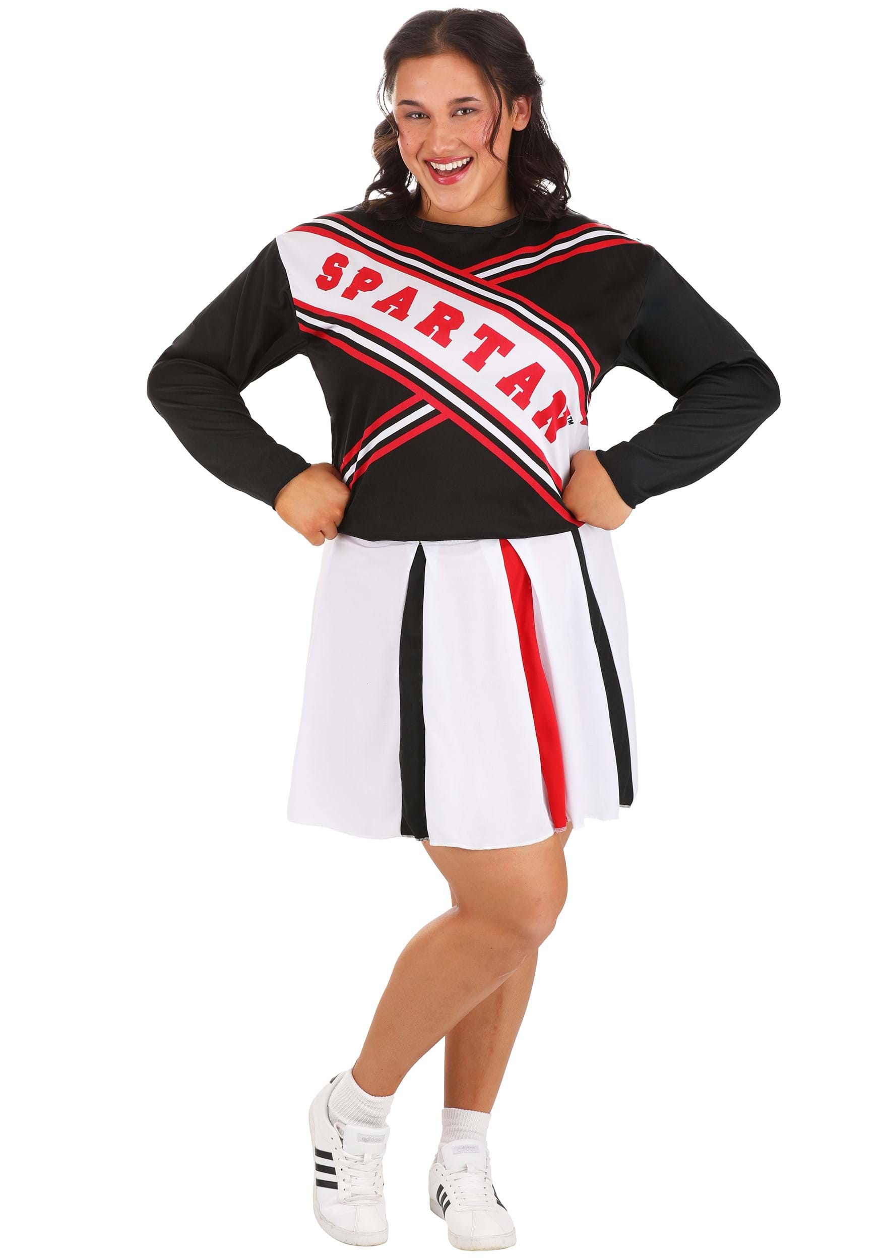 Plus Size Saturday Night Live Spartan Female Cheerleader Women's Fancy Dress Costume