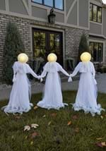 Holding Hands White Ghosts Light Up Prop Decoration UPD