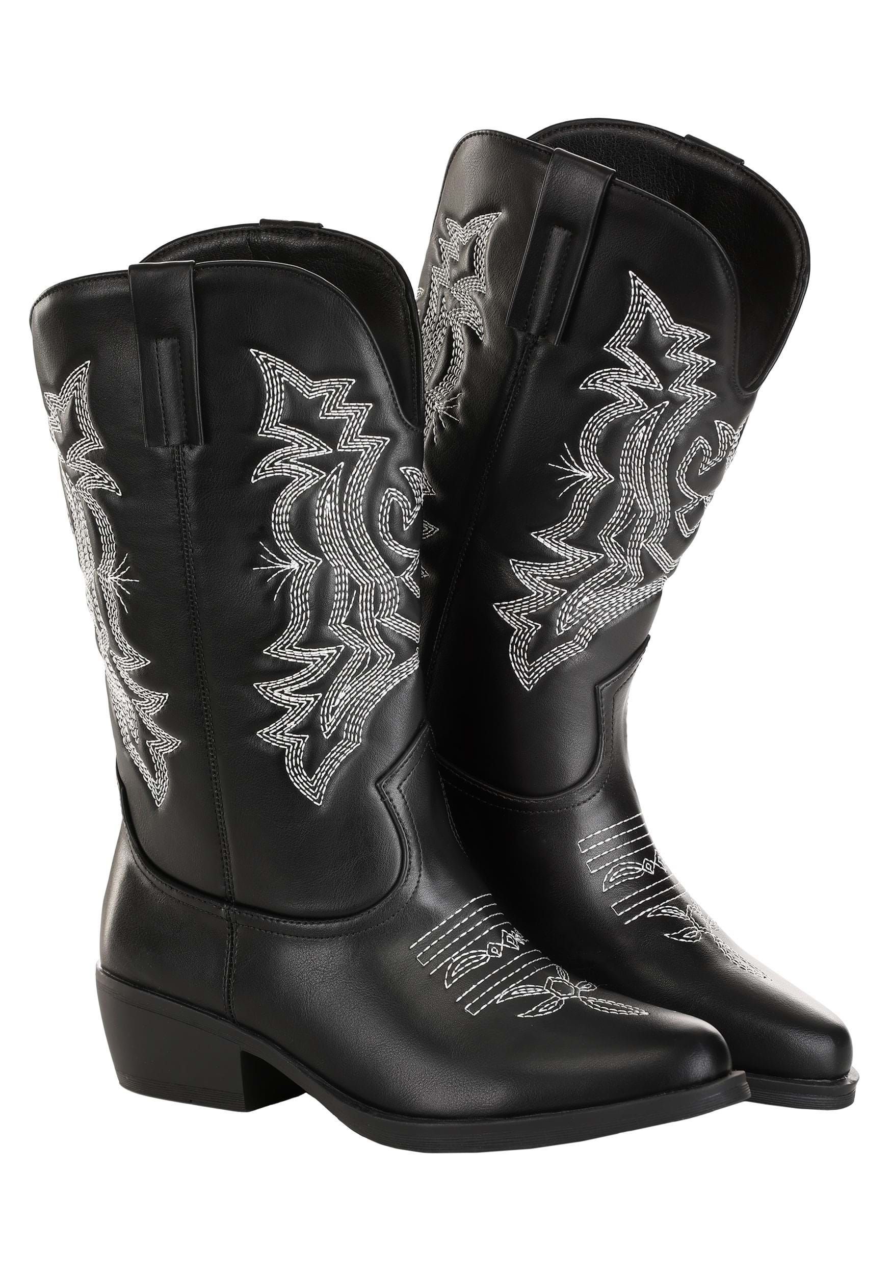 Women's Black Cowgirl Boots , Cowboy Boots