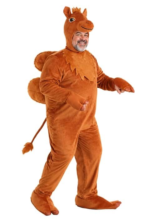 Adult Plus Size Camel Jumpsuit Costume new