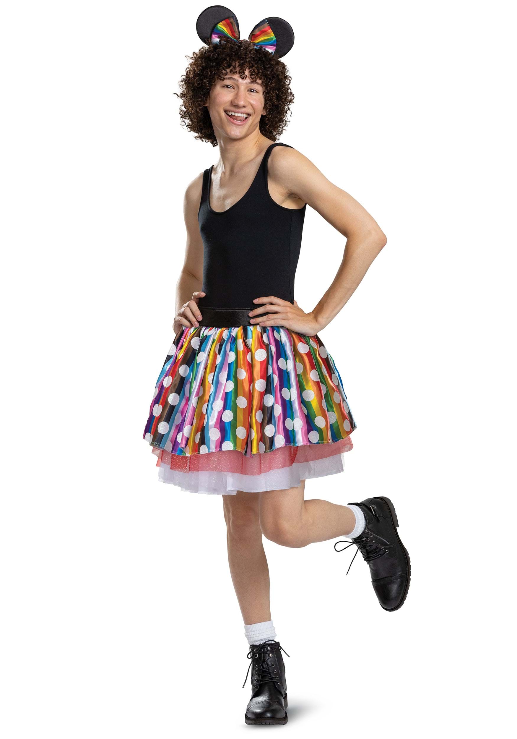 Disney Pride Minnie Mouse Fancy Dress Costume Dress For Women