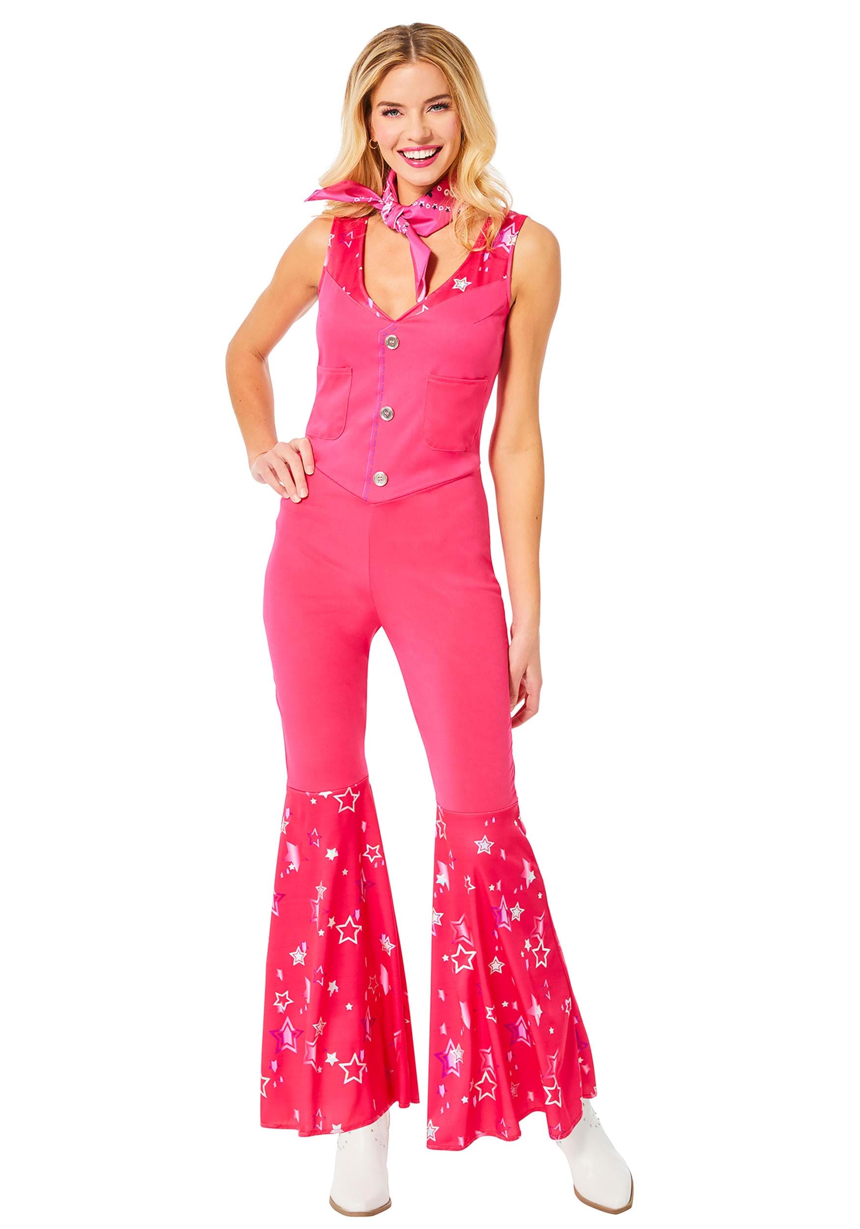 Barbie Movie Adult Barbie Cowgirl Fancy Dress Costume