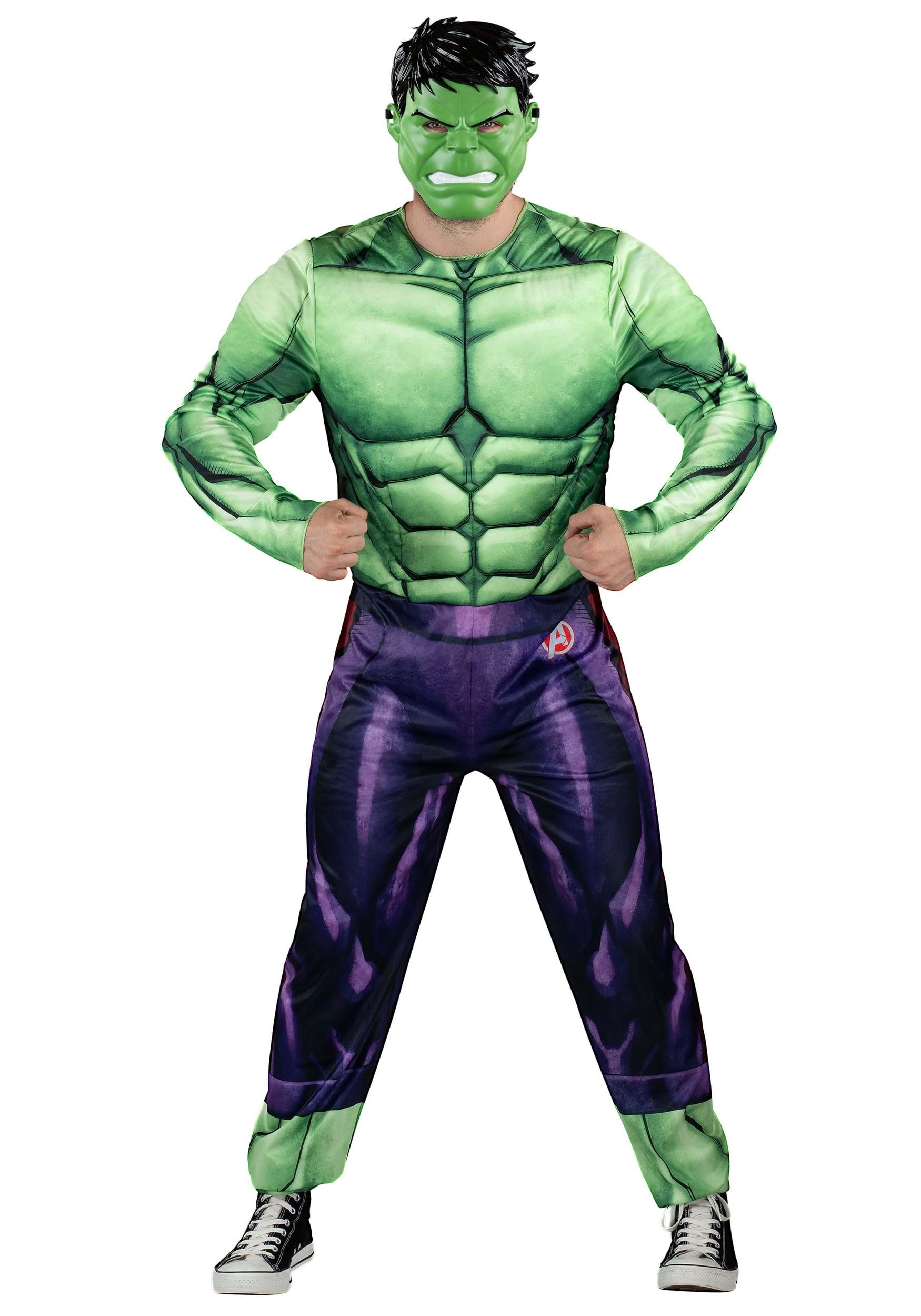 Adult Marvel Hulk Qualux Fancy Dress Costume , Marvel Fancy Dress Costumes