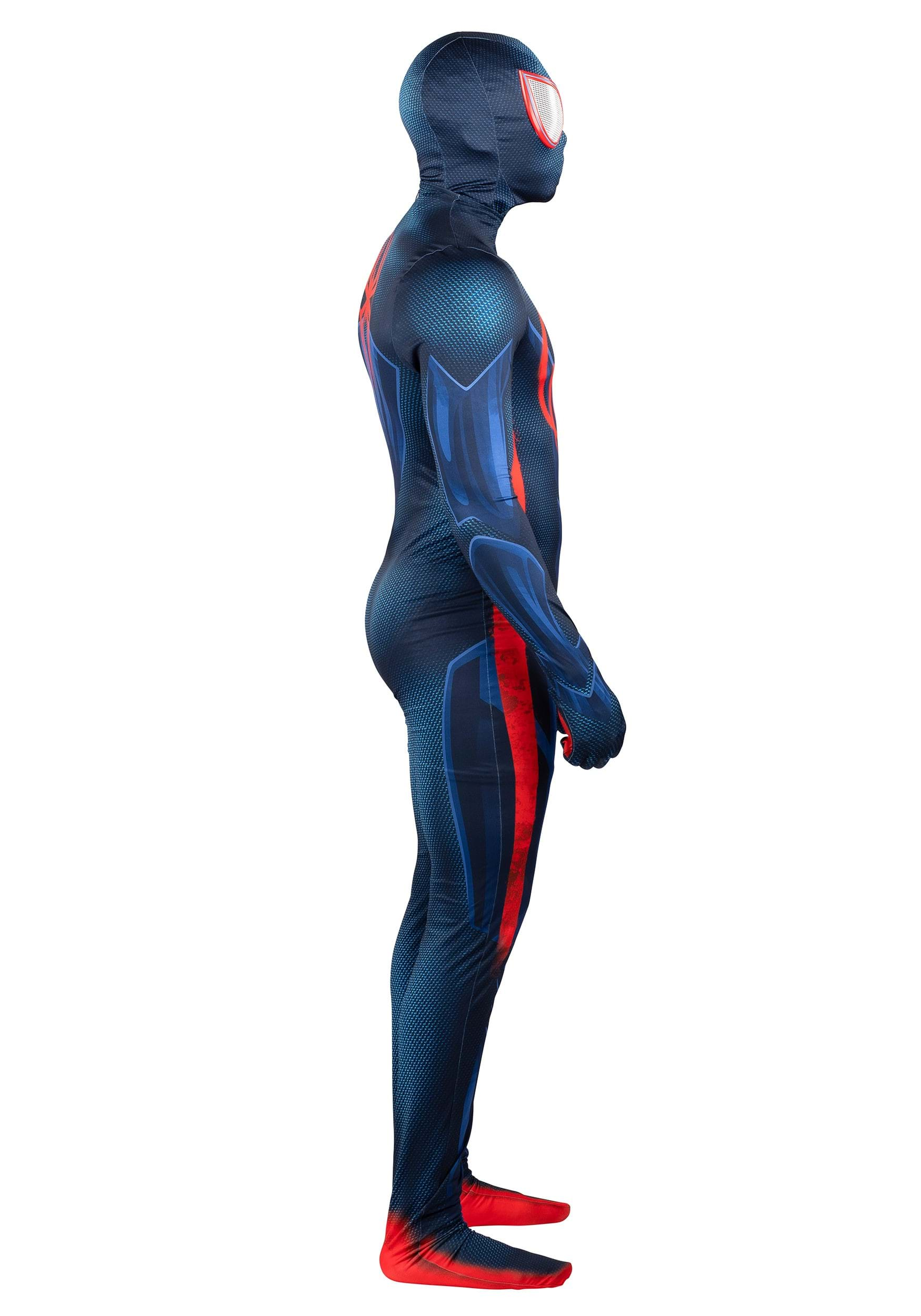 Spider Verse Adult Miles Morales Zentai Suit Costume Superhero Costumes