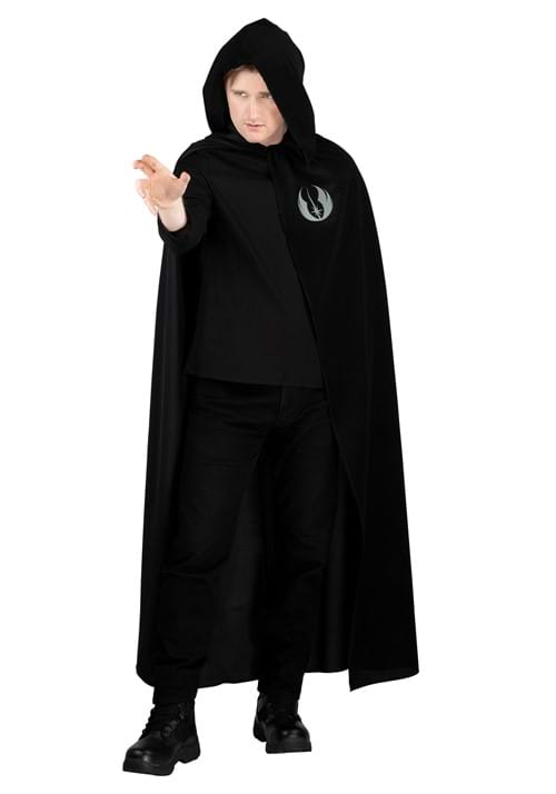 Star Wars Adult Luke Skywalker Black Hooded Robe