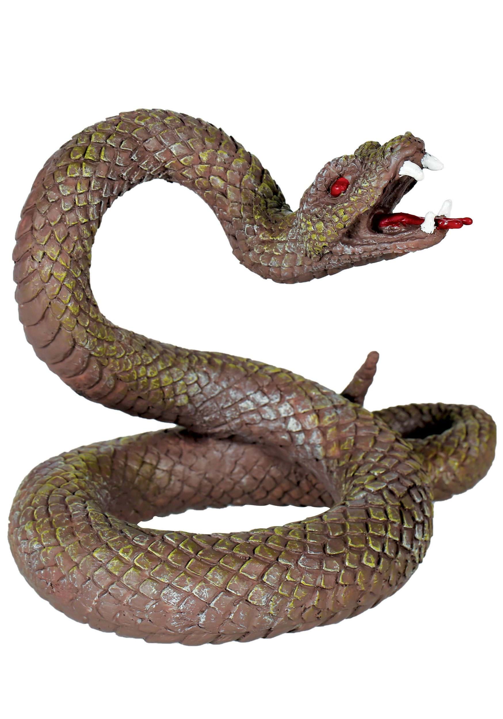 Resin Venom Snake Prop , Animal Decorations