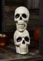 27.5" Stacked Sound Activated Skulls with Light Up Eyes Prop