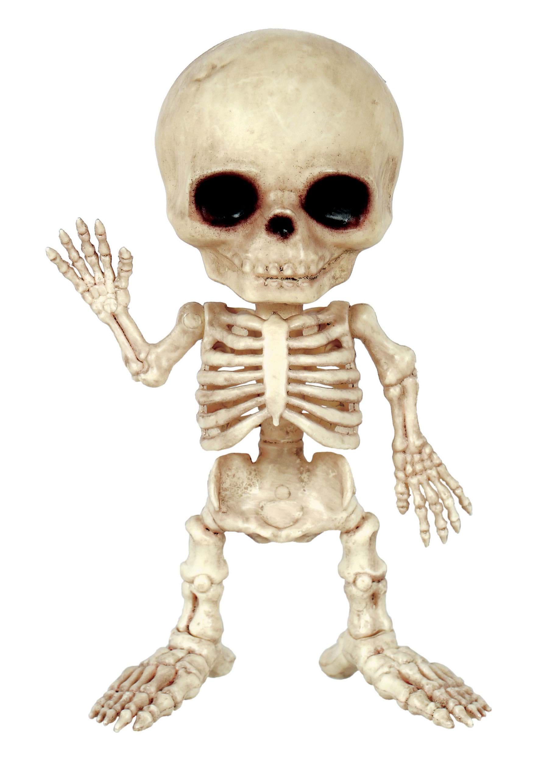 7 Mini Skeleton Halloween Prop , Skeleton Decorations