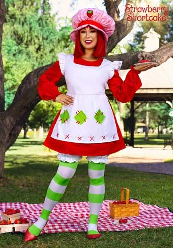 Adult Classic Strawberry Shortcake Costume