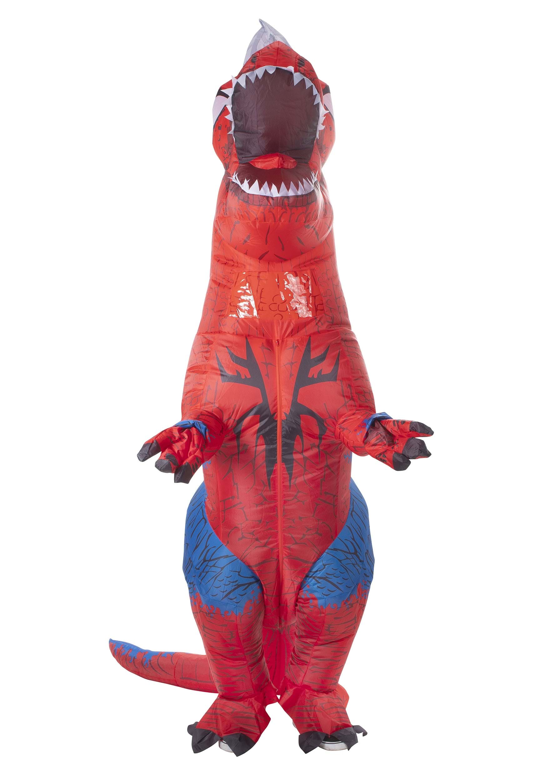 Marvel Inflatable Adult Spider-Rex Fancy Dress Costume , Spider-Man Dinosaur Fancy Dress Costume