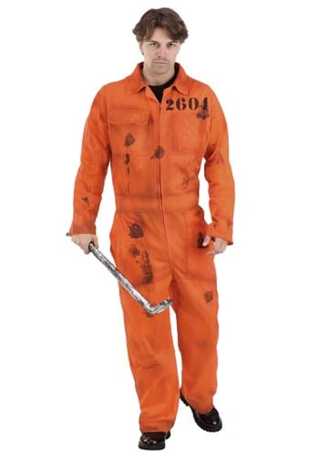 Distressed Prisoner Jumpsuit Costume