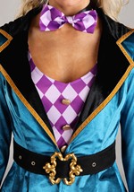 Women's Purple Panache Mad Hatter Costume Alt 5