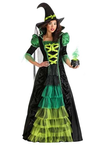 Adult Enchanted Green Witch Costume