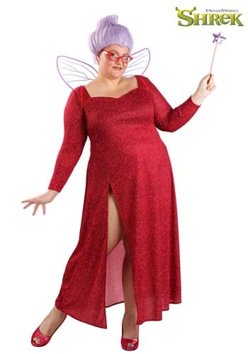Plus Size Shrek Fairy Godmother Costume