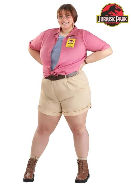 Plus Size Jurassic Park Dr. Ellie Sattler Costume