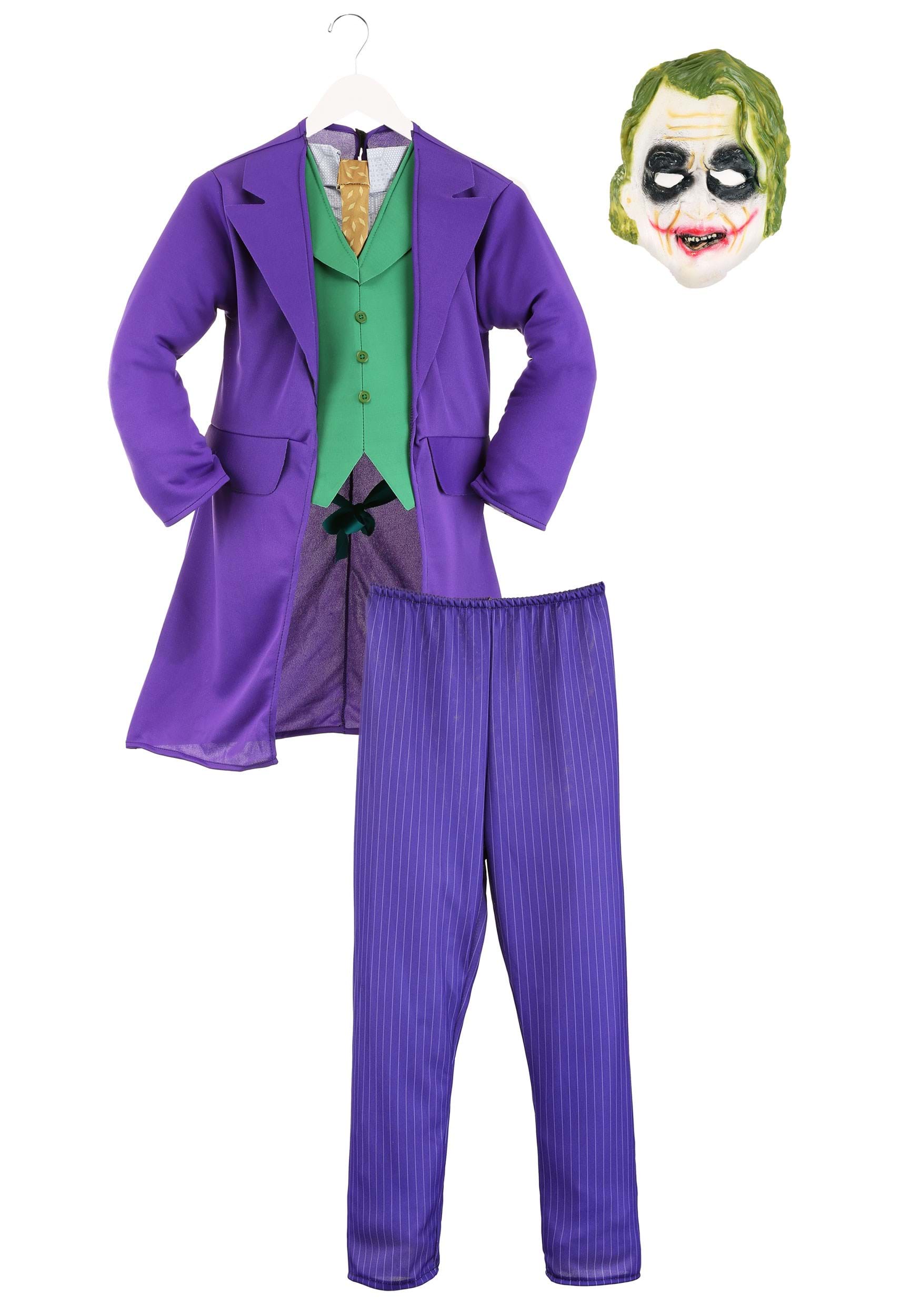 Deluxe Child Joker Costume - Joker Halloween Costume