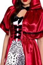 Plus Size Gothic Red Riding Hood Costume Women Alt 4