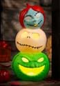 Jack Sally and Oogie Boogie Light Up Pumpkin Decoration