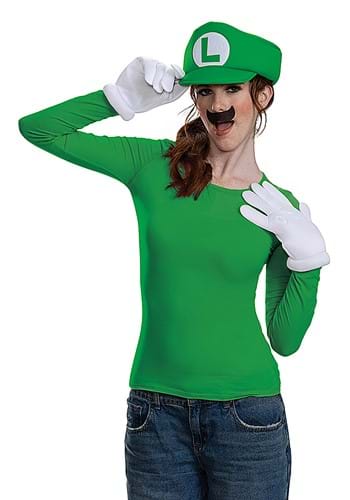 Super Mario Elevated Classic Luigi Adult Kit