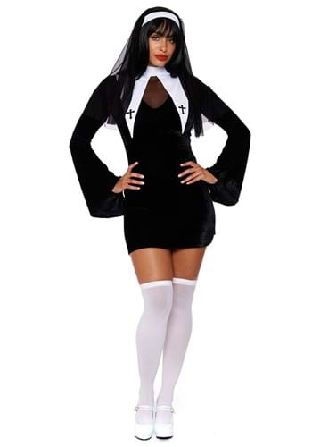Women's Flirty 70's Retro Nun Costume