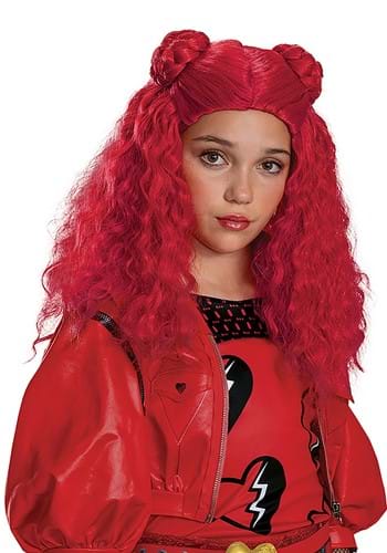 Girls Disney Descendants 4 Red Costume Wig