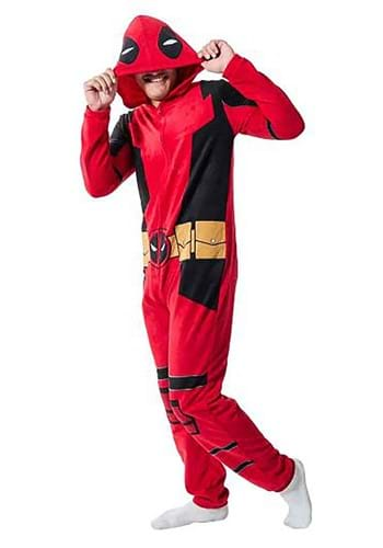 Marvel Deadpool Unisex Cosplay Union Suit