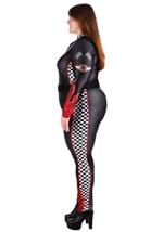 Plus Size Womens Fiery Race Car Driver Costume Alt 2
