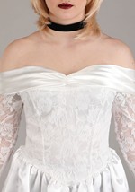 Plus Size Women's Brutal Bride Doll Costume Alt 5
