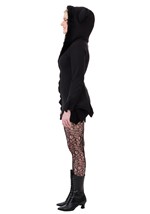 Womens Cozy Fleece Bat Zip Up Costume Dress Alt 3