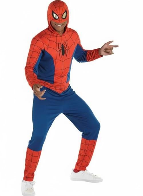 Mens Spider Man Onesie Costume UPD