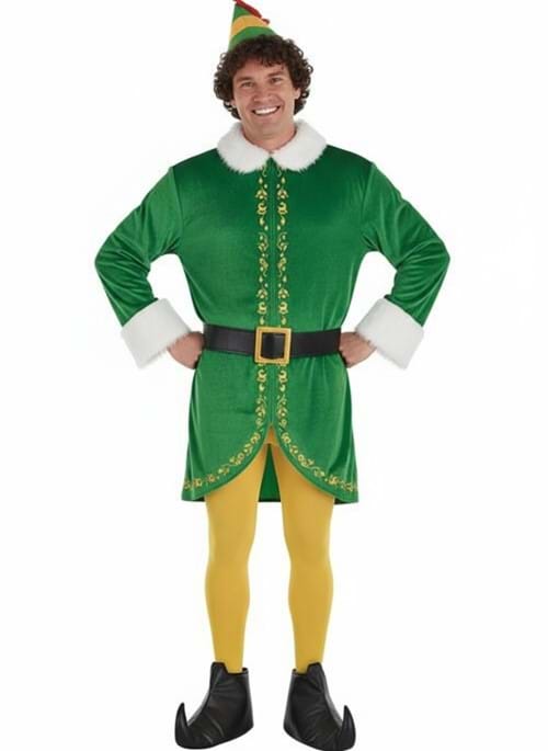 Seasonal Buddy the Elf Adult Costume UPD
