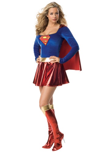 Women's Sexy Supergirl Costume