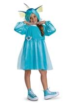 Girls Pokemon Vaporeon Hooded Dress Costume