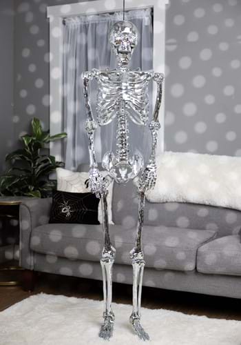 5FT Disco Skeleton Halloween Decoration