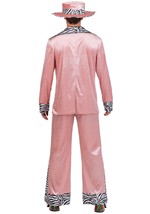 Men's Pink 70's Pimp Suit Costume Alt 4