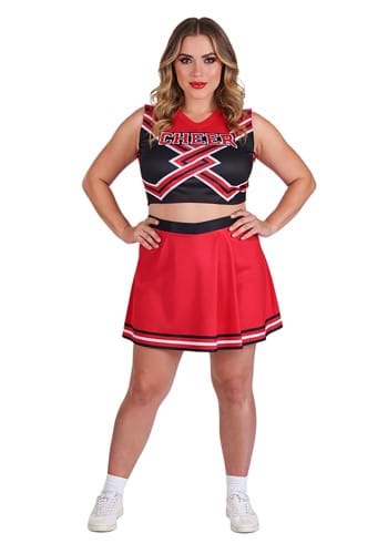 Women's Red Cheerleader Costume