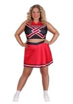 Women's Red Cheerleader Costume Alt 3