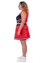Women's Red Cheerleader Costume Alt 5